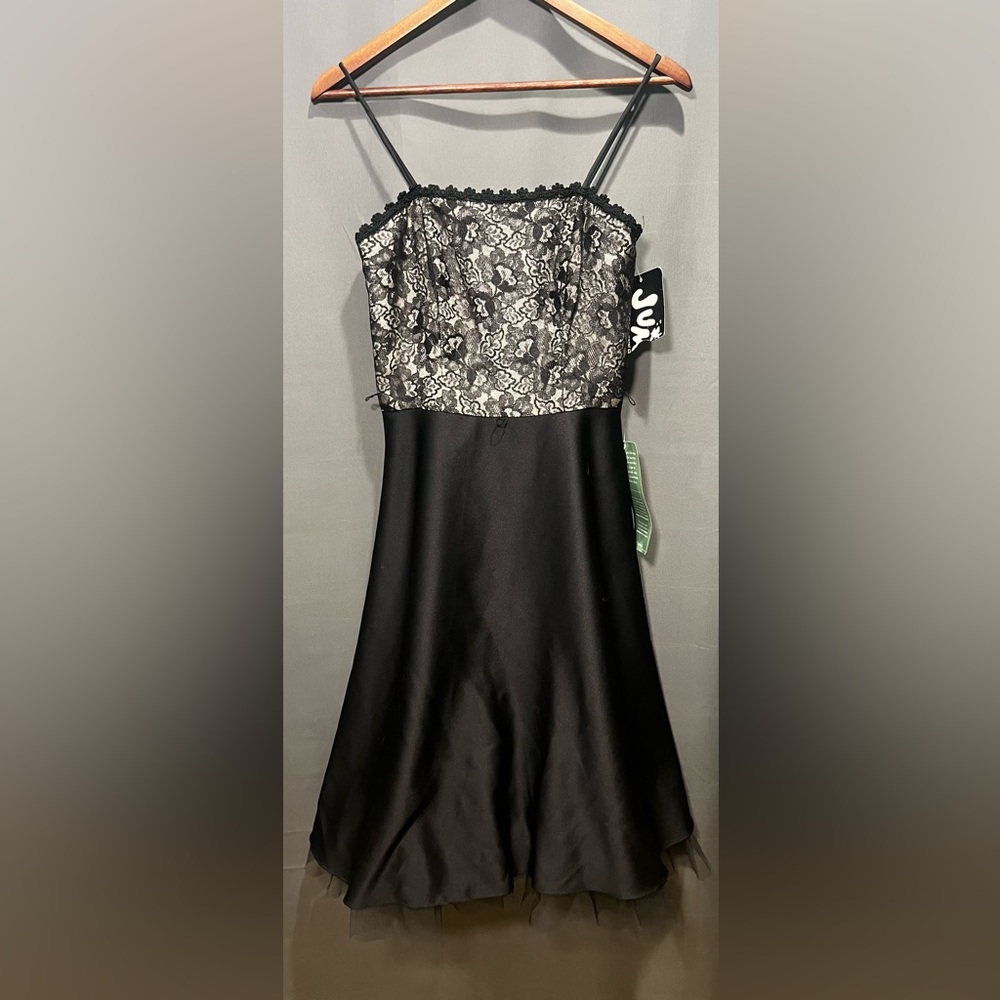 Vintage 90s Jump Apparel brand babydoll formal cocktail dress